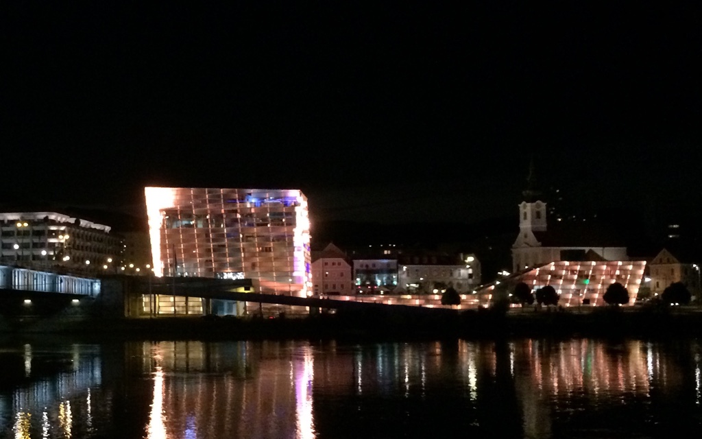 Linz: Library at Night