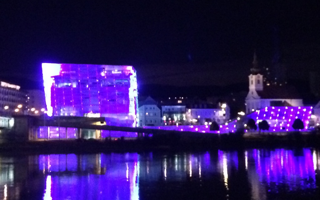 Linz: Library at Night