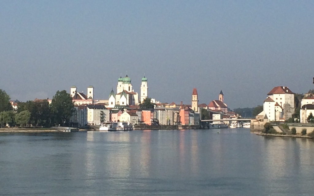 Passau from downstream